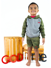 GODinme Toddler Hoodie  Romans 12:21 Collection