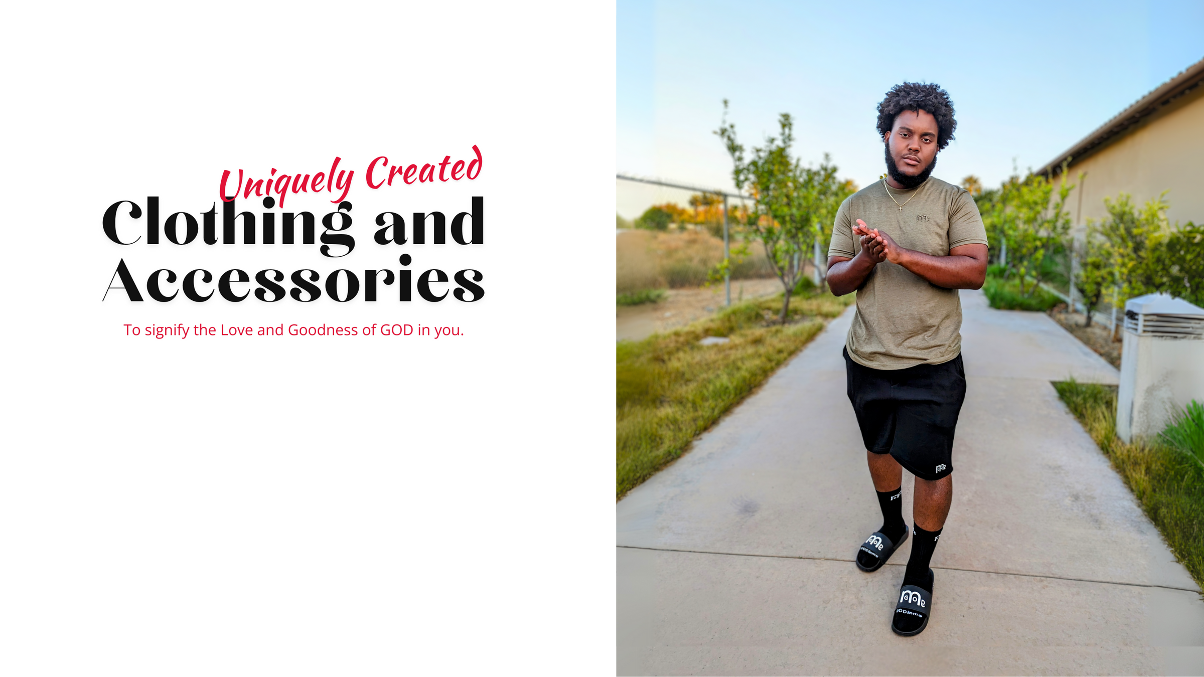 Christian faith-based clothing and accessories for men, women, and children.