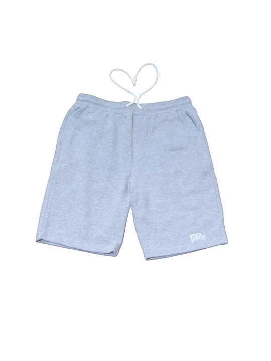 Perfect for any occasion, these grey GODinme shorts provide an actively casual fit, jersey lined side and back pockets, elastic waistband, sewn eyelets, and fly details: providing the ultimate pair of shorts for any man of faith. But the White GODinme logo at left leg is the tell all, combining faith with fashion.