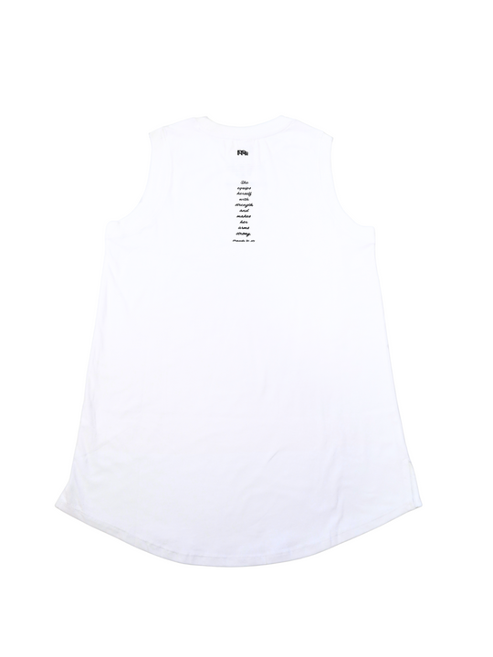 Virtuous Woman Tank Top is perfect for daily wear or workouts. Featuring GODinme on front and powerful Proverbs 31:17 verse on back, this tank top was created for the Virtuous Woman in you: GOD in you.